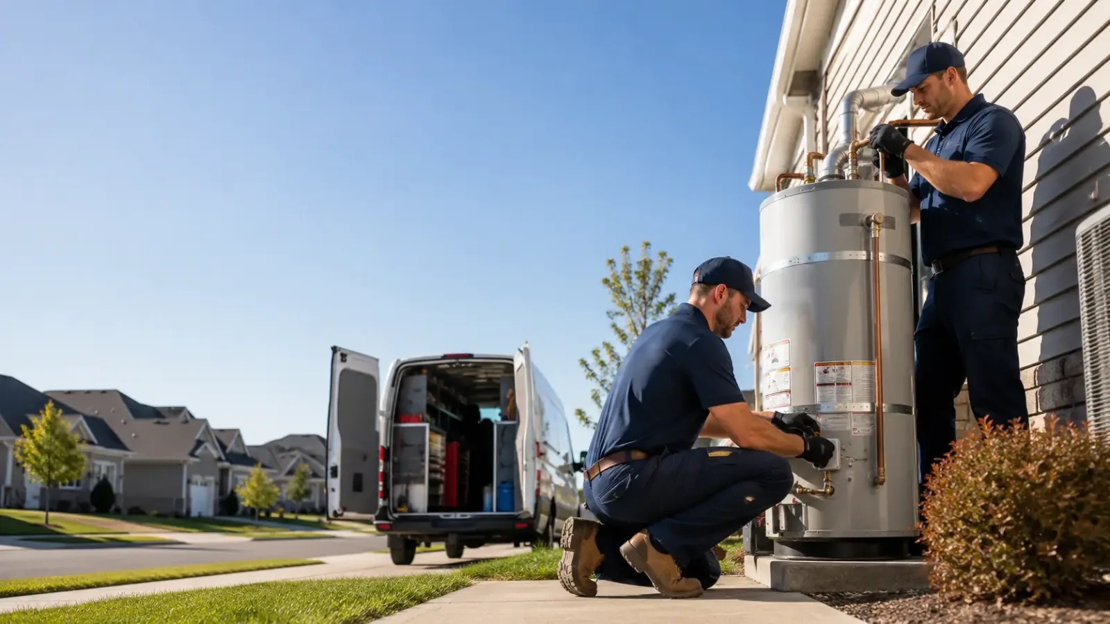 Water Heater Installation in Grand View, WI